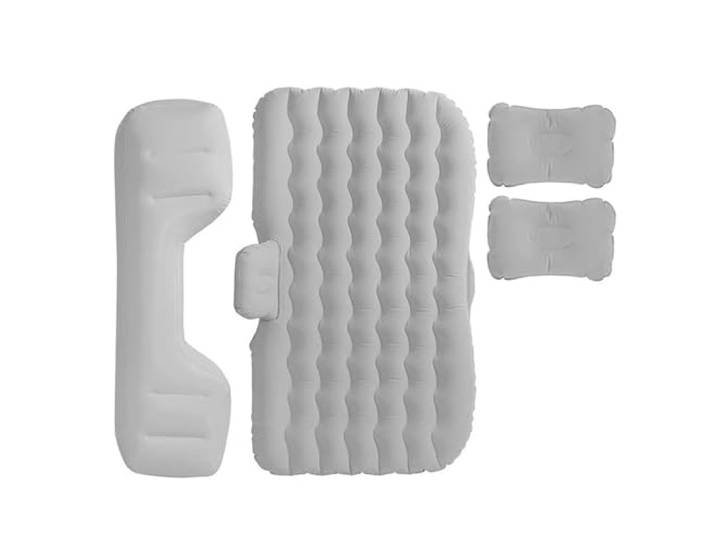 HDRTCBU Auto aufblasbare Matratze Rücksitz Reisen(Gray)