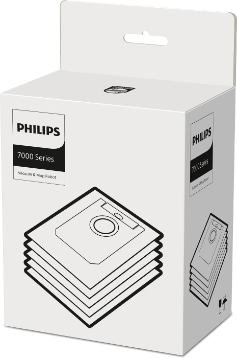Philips XV1472/00 Staubbeutel 3 l für Staubsaugerroboter XU7100 5 Stück