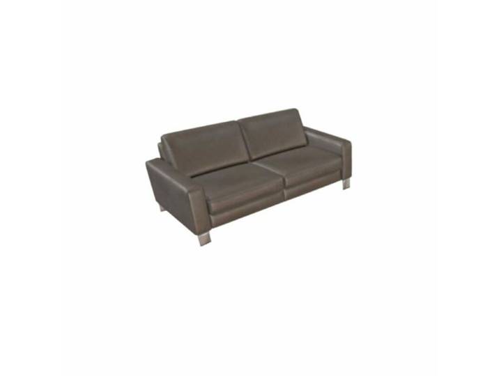 Couchliebe Hamburg 2,5- oder 3-Sitzer - Echtleder Torro granit - ohne Funktion - ohne Zusatzausstattung - 2,5-Sitzer Sofas ohne Funktion Modern, Zeitlos