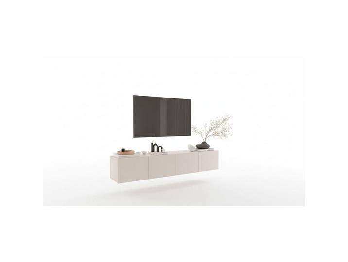 Hom`in Lowboard, Kaschmir, 200x36.7x42 cm, hängend, Wohnzimmer, Wohnwände, Lowboards, Lowboards hängend