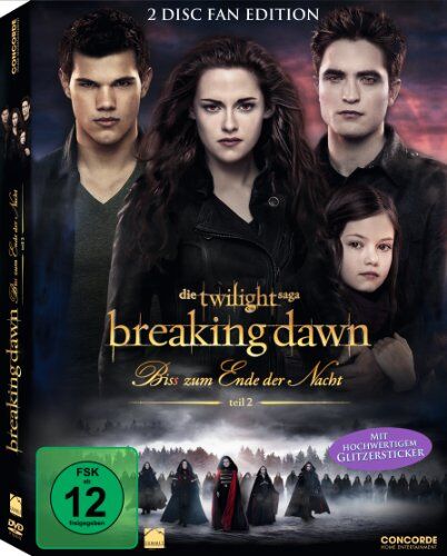 Bill Condon - Breaking Dawn - Bis(s) zum Ende der Nacht - Teil 2 (Fan Edition) [2 DVDs] - Preis vom 28.09.2026 21:19:57 h