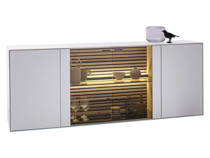 Schöner Wohnen Sideboard YONNA, birke, Massivholz