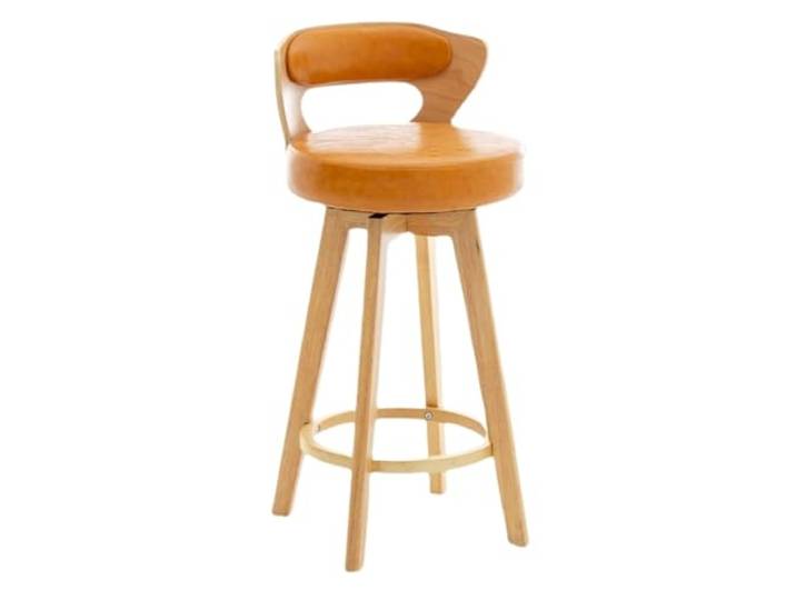 VNCdfhETs Barstuhl Barhocker Aus Massivholz, Retro-Barhocker Mit Rückenlehne for Cafés Barhocker