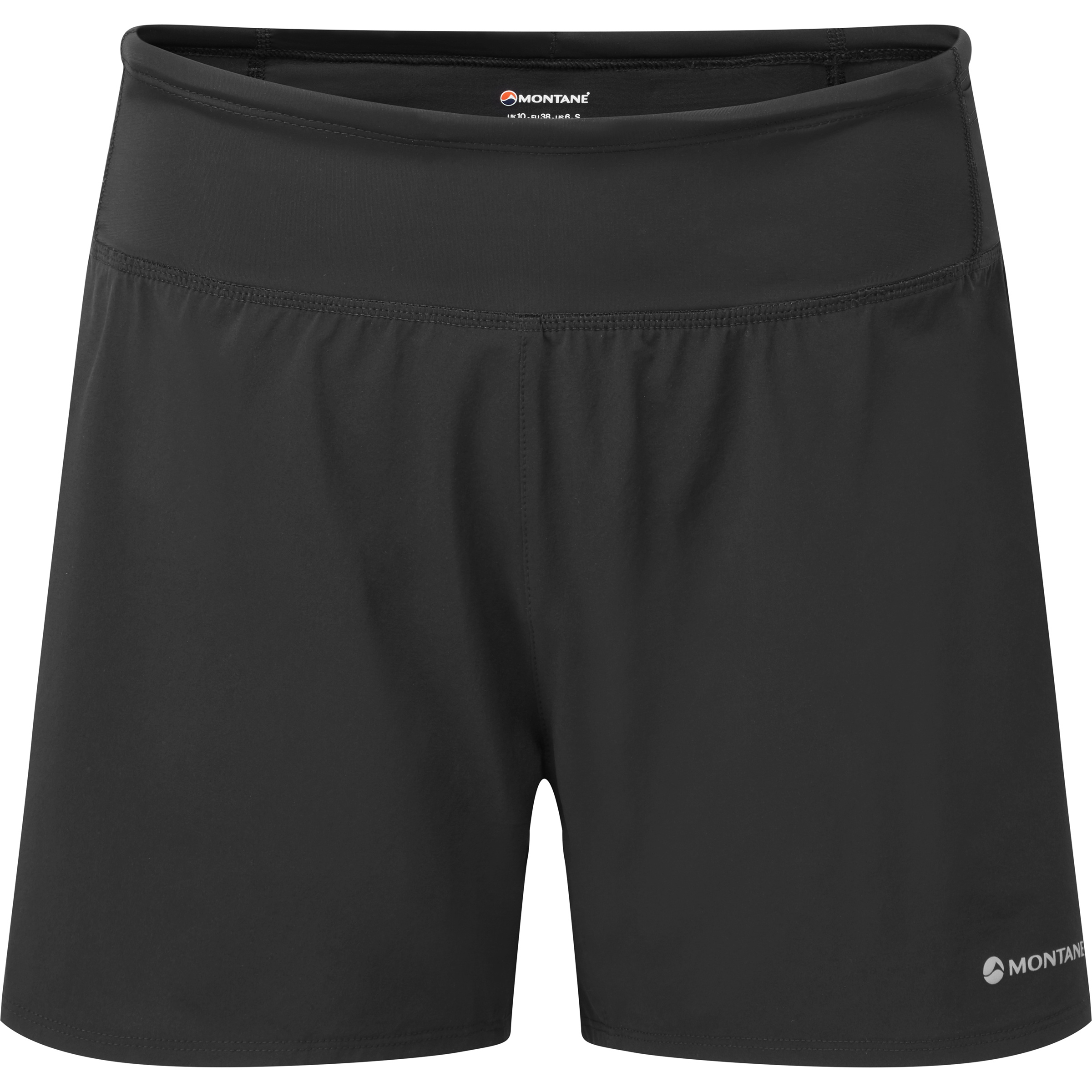 Montane Slipstream Twin Skin Damen Laufhose schwarz Größe M Laufen | Trailrunning Elastisch