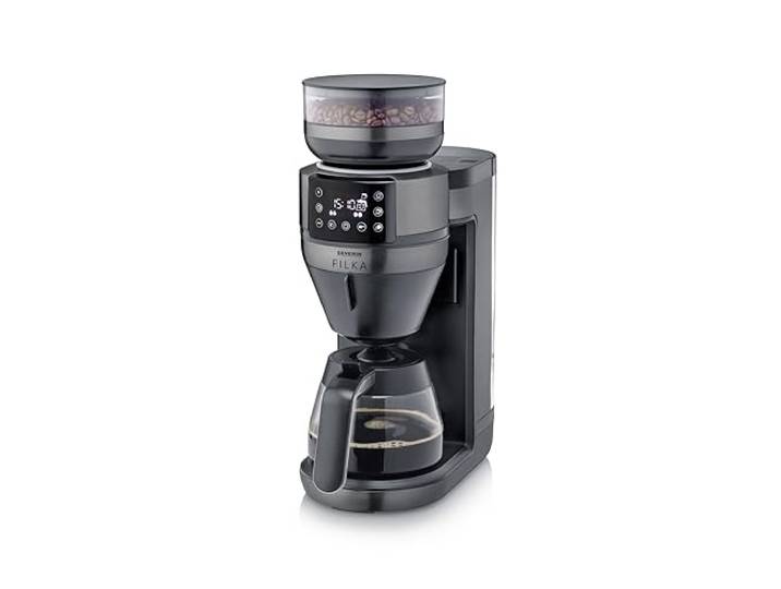 Severin Machine à café filtre FILKA Dark Inox