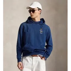 Polo Ralph Lauren für Herren. 710B18563001 Sudadera de rizo con capucha y Polo Bear marino (XXL), Lässig, Baumwolle, Langarm, Marine