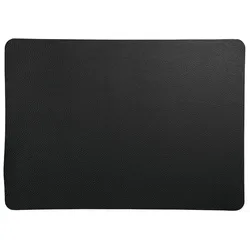 Tischset rough black (LB 46x33 cm) - schwarz - LB 46x33 cm