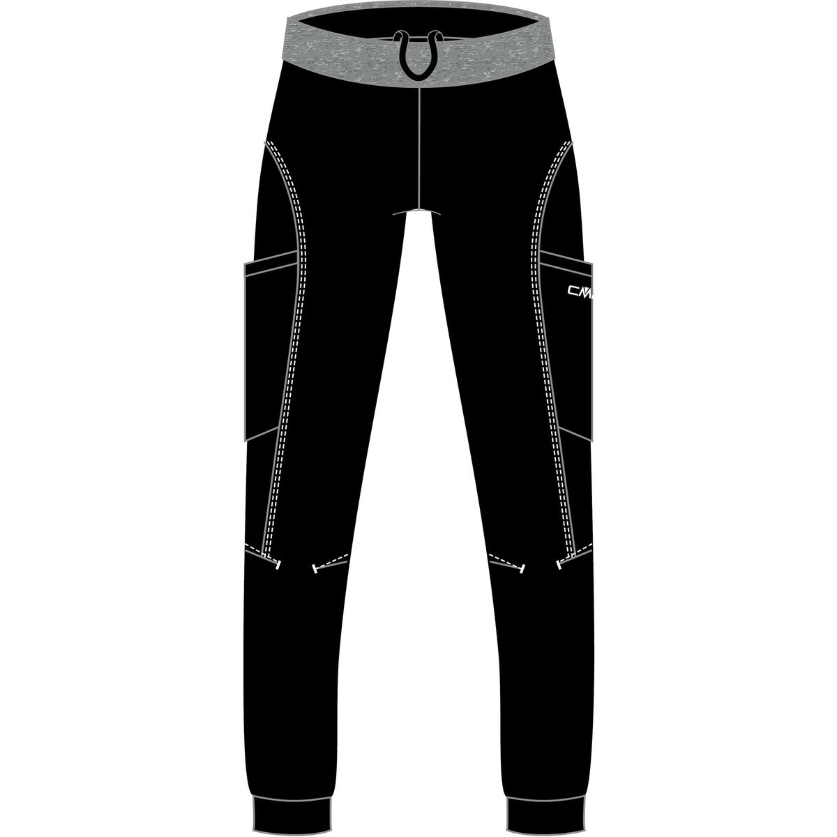 CMP Woman Pant Light Climb nero (U901) 34 31T7696-U901-34
