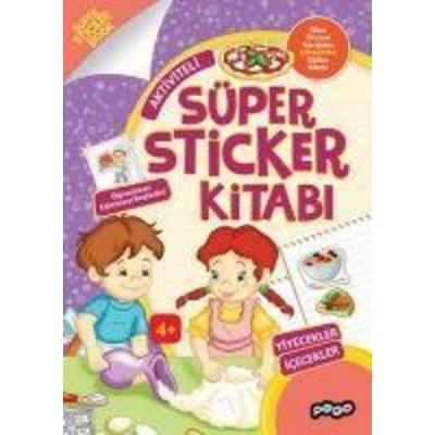 Süper Sticker - Yiyecekler Icecekler, Taschenbuch von Kolektif, Pogo Yayinlari