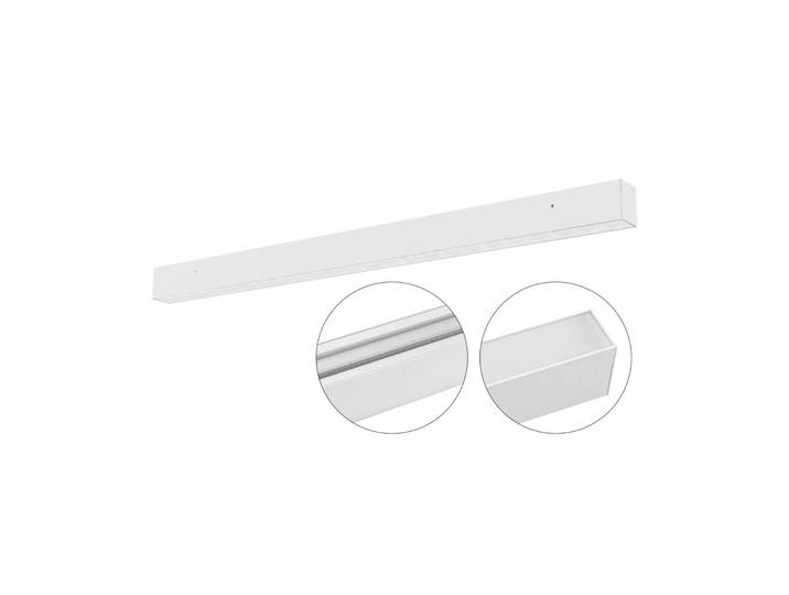EVN LED Deckenleuchte Munus, weiß / opal, für Wohn- / Esszimmer, Aluminium, Modern