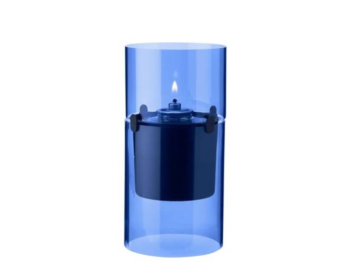 Stelton Lucie Windlicht, Theelichthouder, Uitvoering: Lantaarn Lucie - Azure