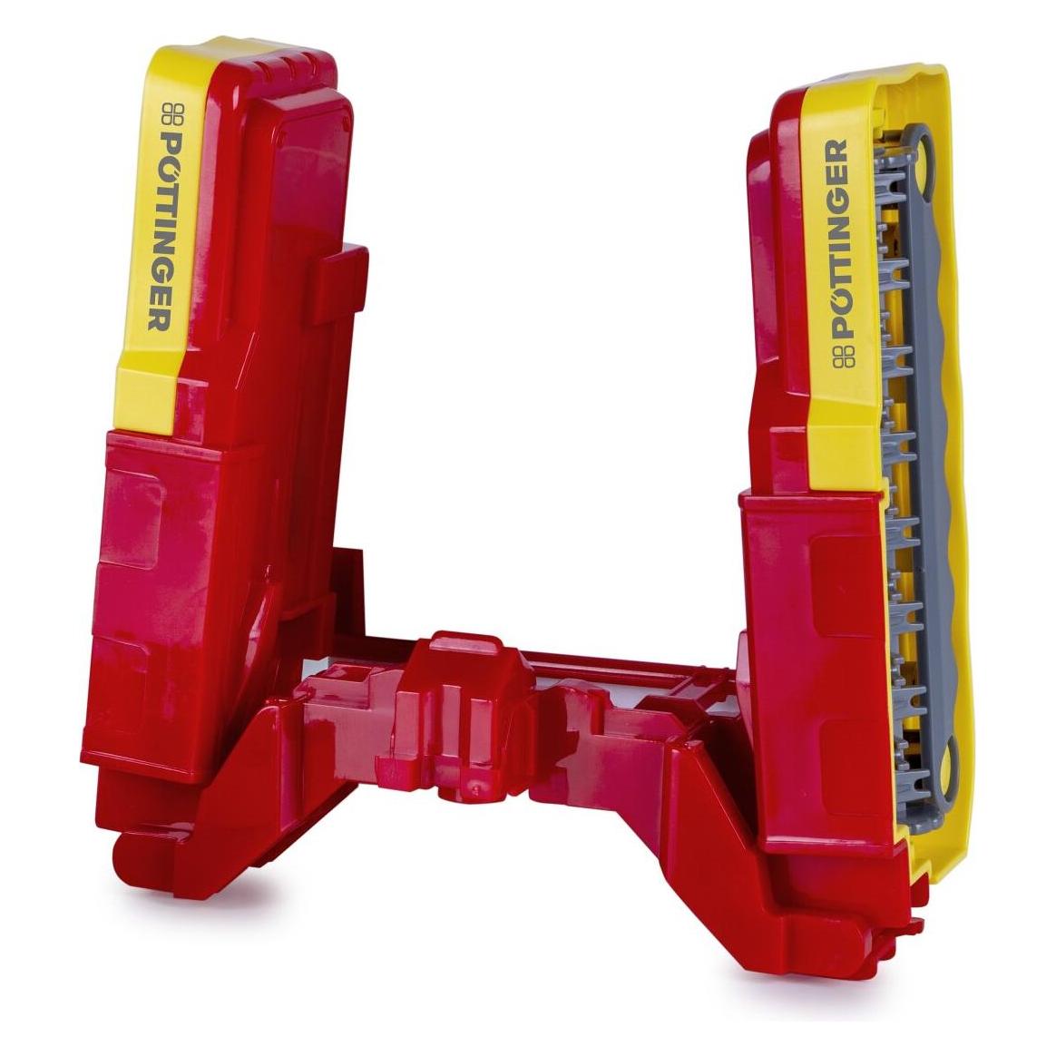 Jamara Mähwerke rot mit Frontlader Pöttinger für RC-Traktor Fendt Vario 1:24S (423269)