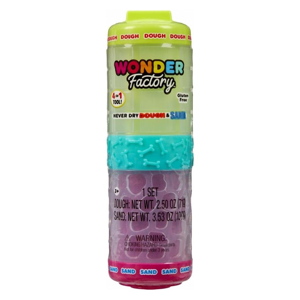 MGA Wonder Factory Never Dry Teig & Sand Grün Rosa (35051533023)