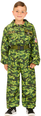 Kinder-Kostüm "Kampfjetpilot"
