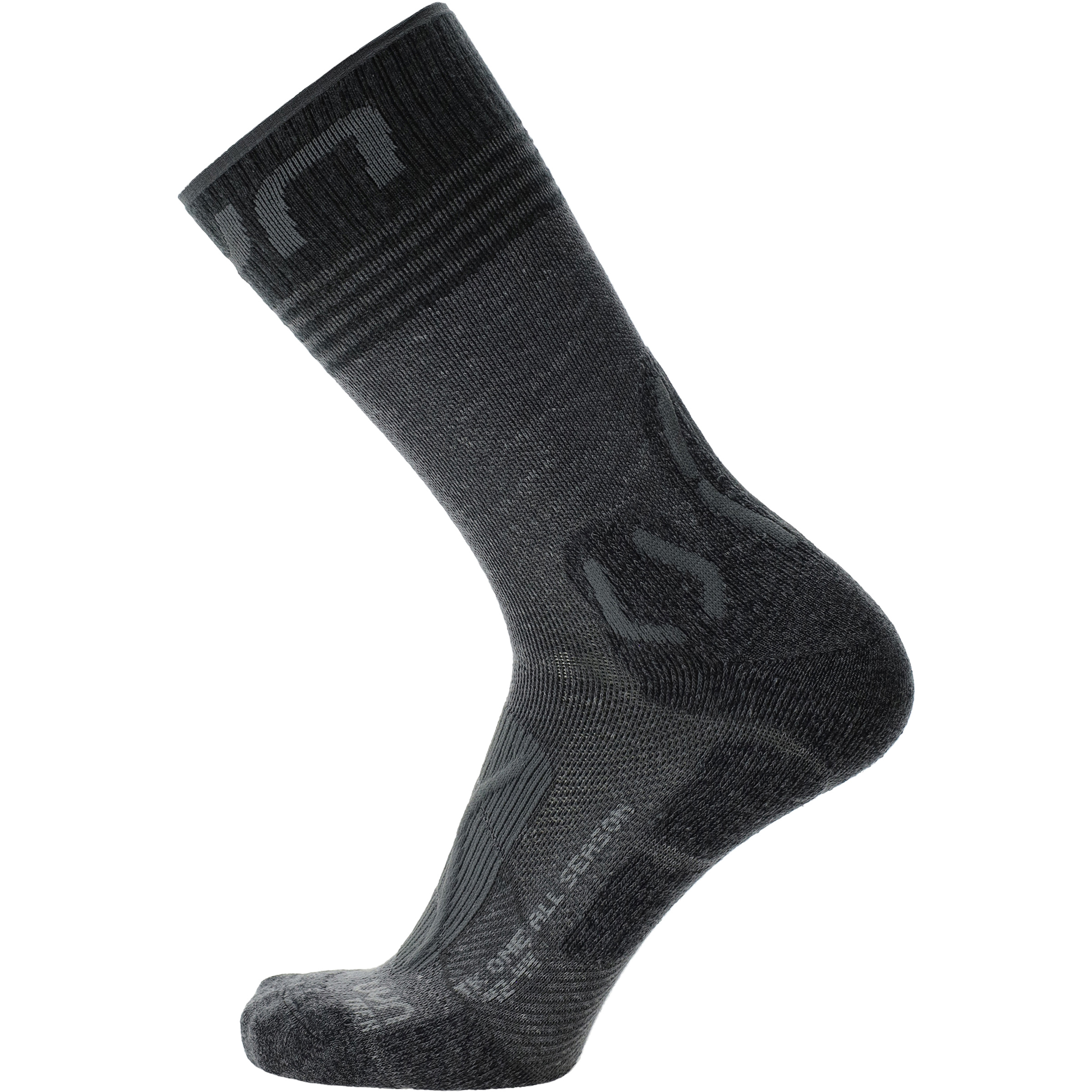 Uyn Trekking One All Season Mid Damen Wandersocken grau Größe 39 Trekking Hautfreundlich Merinowolle