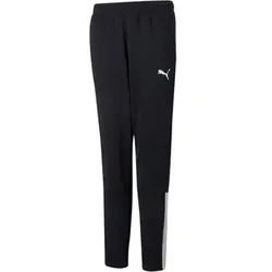 PUMA Kinder Sporthose teamLIGA Training Pants Jr, Größe 116 in Schwarz Schwarz