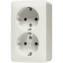 Jung SCHUKO-Steckdose 2-fach 6022 A 6022A