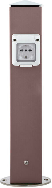 COLORTAP Stele Electropoint bronze au sol ; COLORTAP S.R.L. (73426B)
