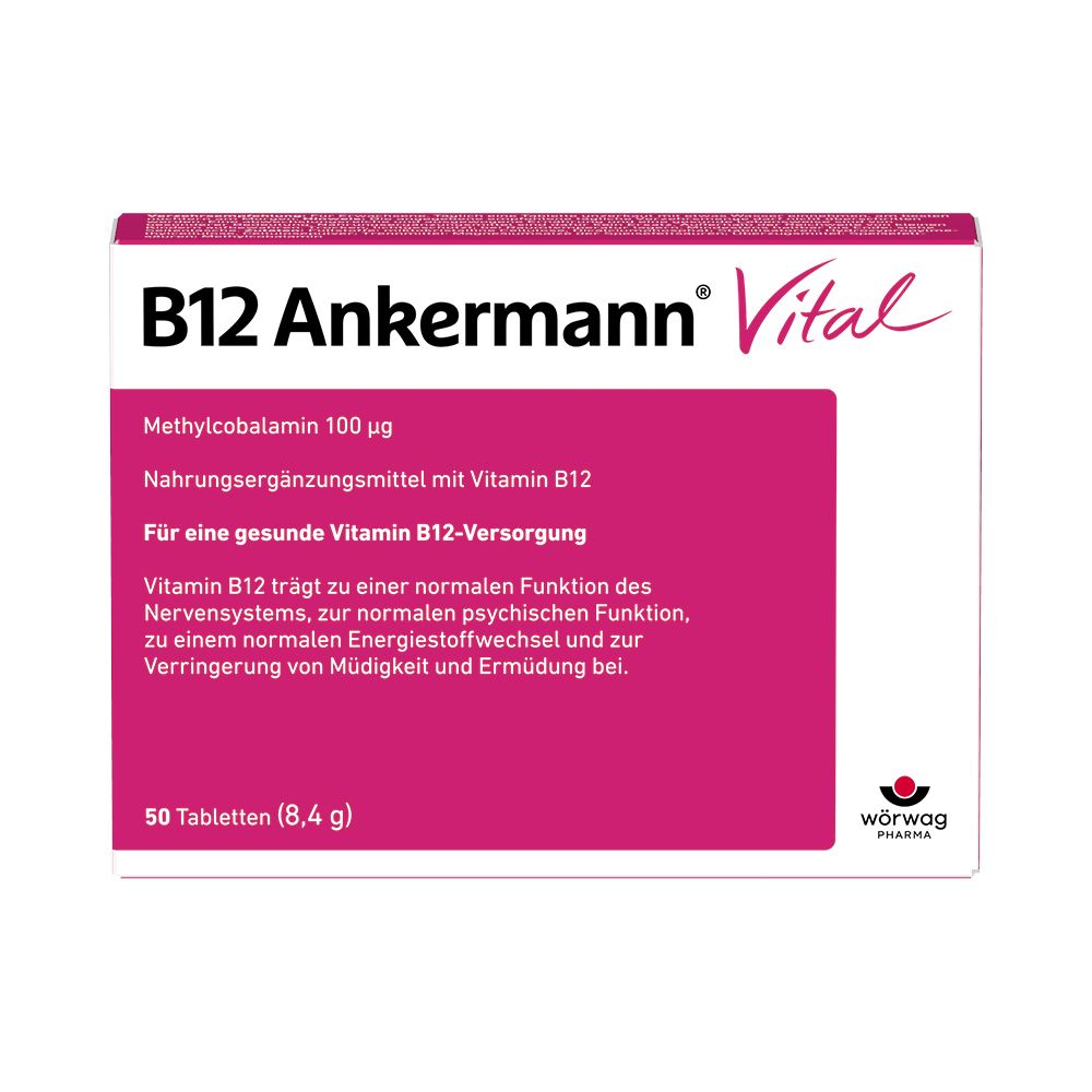 B12 Ankermann Vital Tabletten 50 St