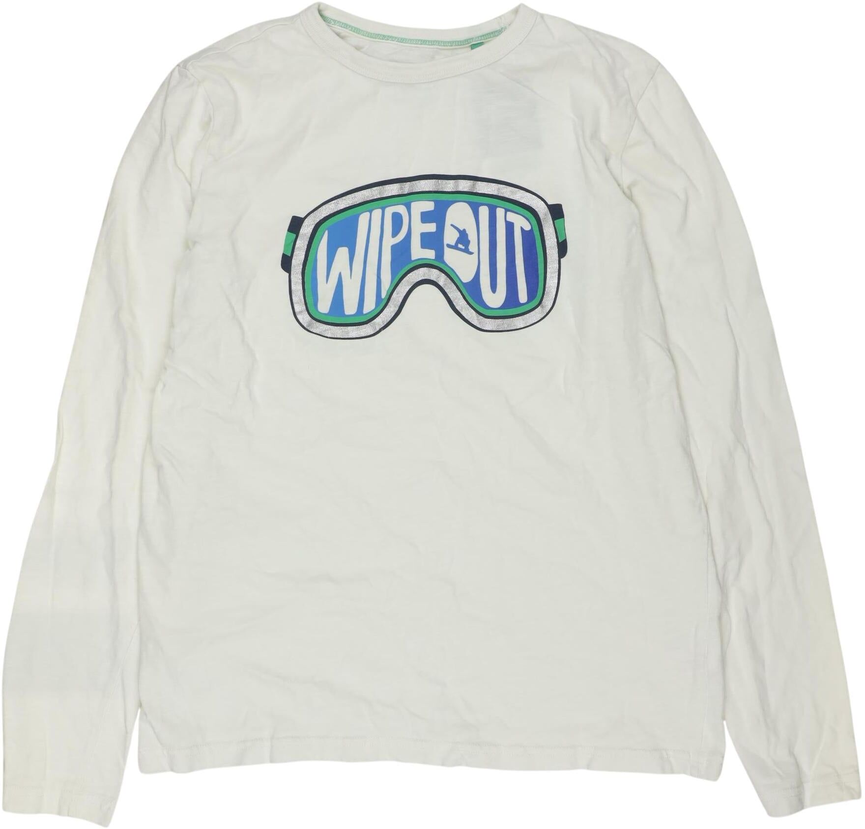 Boden Jungen Langarmshirt, Weiß, Gr. EU 170 (US 15-16 Jahre), Baumwolle - Second Hand