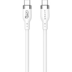Targus USB-Kabel USB 2.0 USB-C® Stecker 1.00 m Weiß Rund HJ4001WHGL