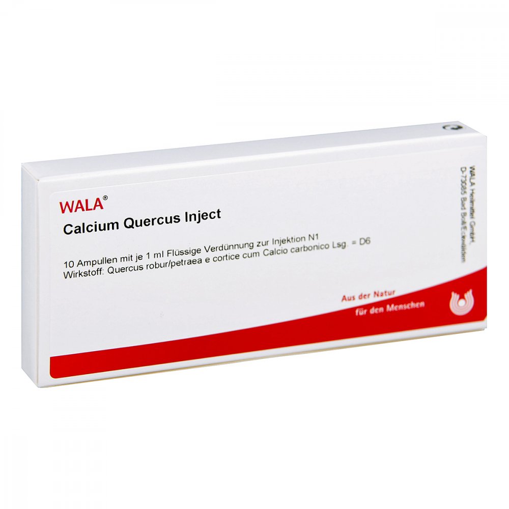 WALA Heilmittel GmbH Calcium Quercus Inject Ampullen 00079757