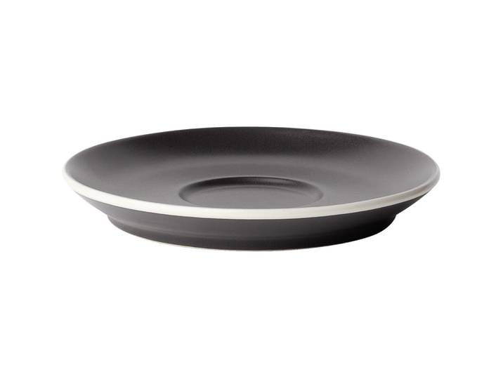 Untertasse Elements Yin & Yang schwarz Steinzeug D 14.2 cm