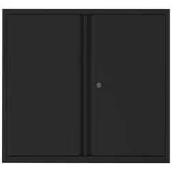 Essentials Flügeltürenschrank | Höhe 1000-1024 mm - 133 schwarz antibakteriell