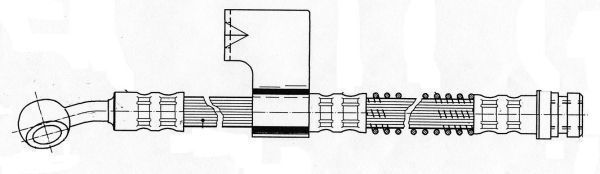 A.B.S. Bremsschlauch Sl 5555 Für Hyundai