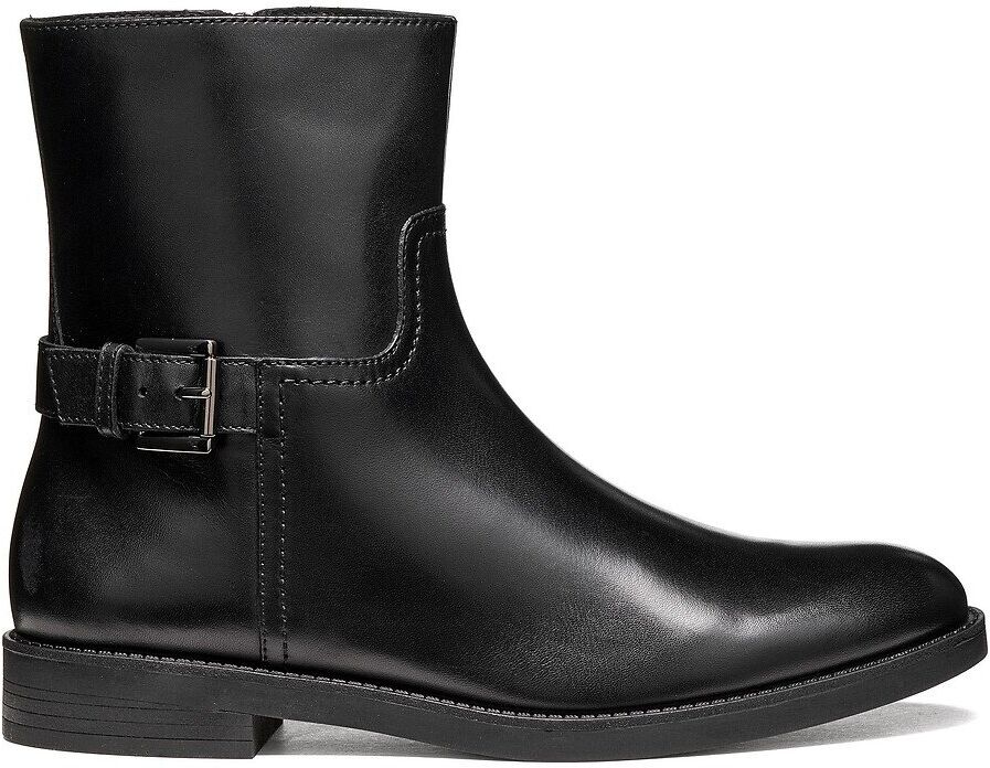GEOX Bottines plates en cuir, ESMEENA