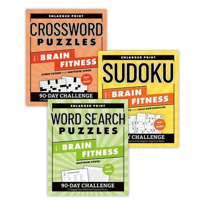 Brain Fitness Puzzle Games Variety Pack, von Aimee Lucido,Matthew Stock,Steven Clontz,Julie Demyanovich, Random House N.Y.