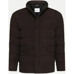 Steppjacke in Feinkord-Optik Braun 54