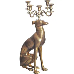 Wohnling, Kerzenständer, Windhund