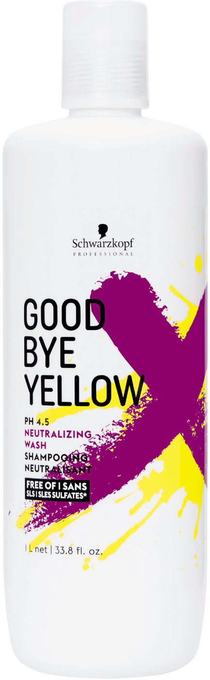 Schwarzkopf Goodbye Yellow Shampoo 1000 ml 2262614