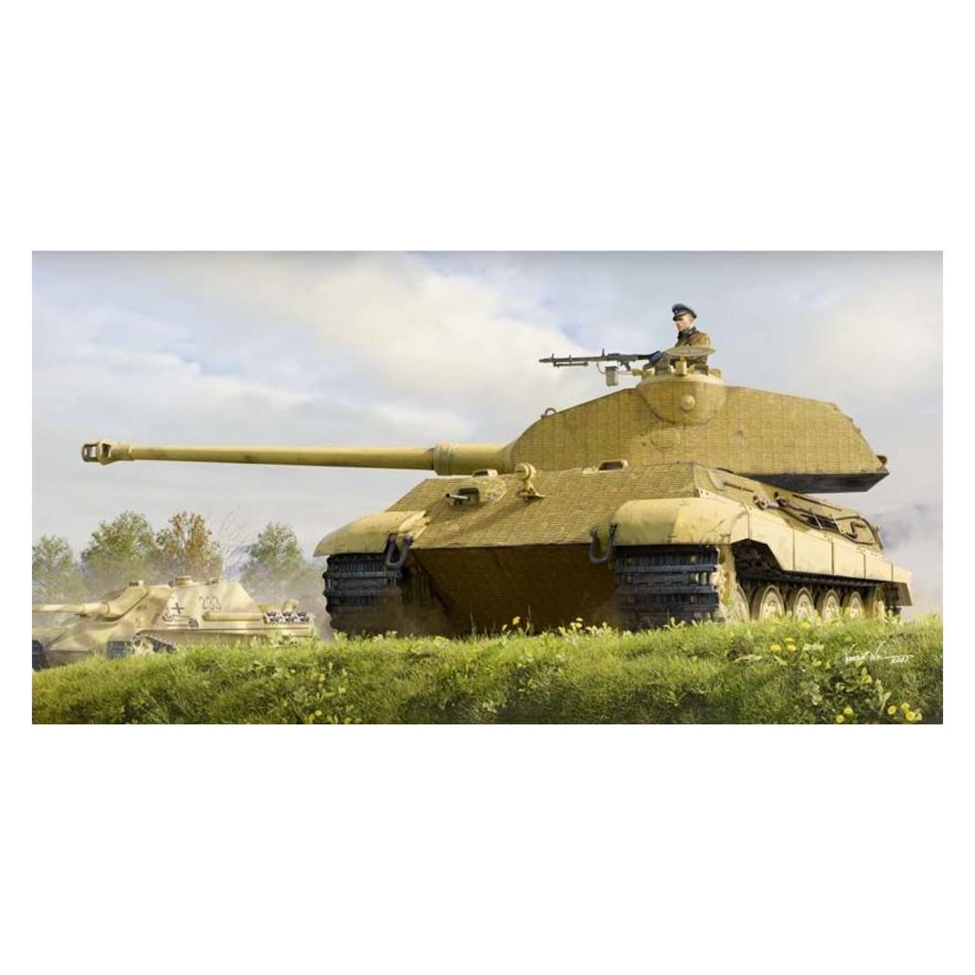 Hobby Boss Pz.Kpfw.VI Sd.Kfz.182 Tiger II (Porsche Early prod. vehicle Fgst.Nr.280009) (84558)