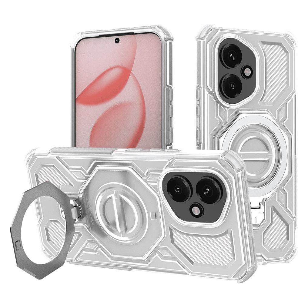 Techsuit - Carbon Shield PRO - Honor 400 - White Transparent (Honor 400) (59456953)
