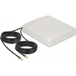Delock LTE/HSPA/GSM Antenne, 2x SMA-Stecker (Lora, WLAN), Netzwerkantenne
