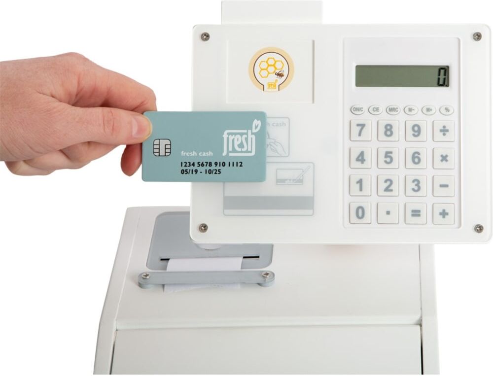 Small foot company Caja registradora fresh