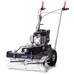 Limpar 72 Kehrmaschine mit Winterbürsten und Honda GCV 170 hochwertige Kehrmaschine mit Honda GCV 170 Motor