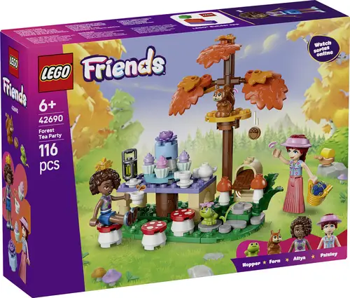 42690 LEGO FRIENDS Bauset mit 2 Spielfiguren, Frosch und Eichhörnchen