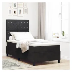 vidaXL, Boxspringbett, Bettmatratze (90 x 190 cm)