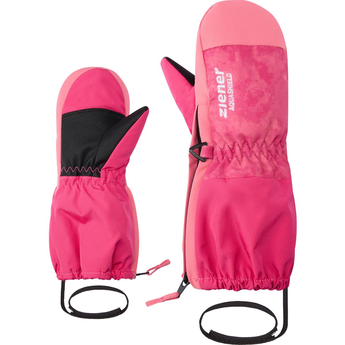 Ziener Levi-z AS Glove Mini tie dye pop pink (443) 2 115007-443-2
