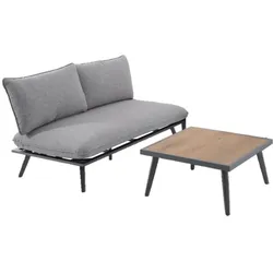 Royal Garden, Gartenlounge, Antao Sofa Set Grau