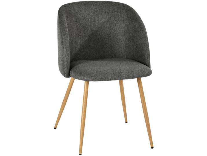 Stuhl SYDNEY II Samt grau
