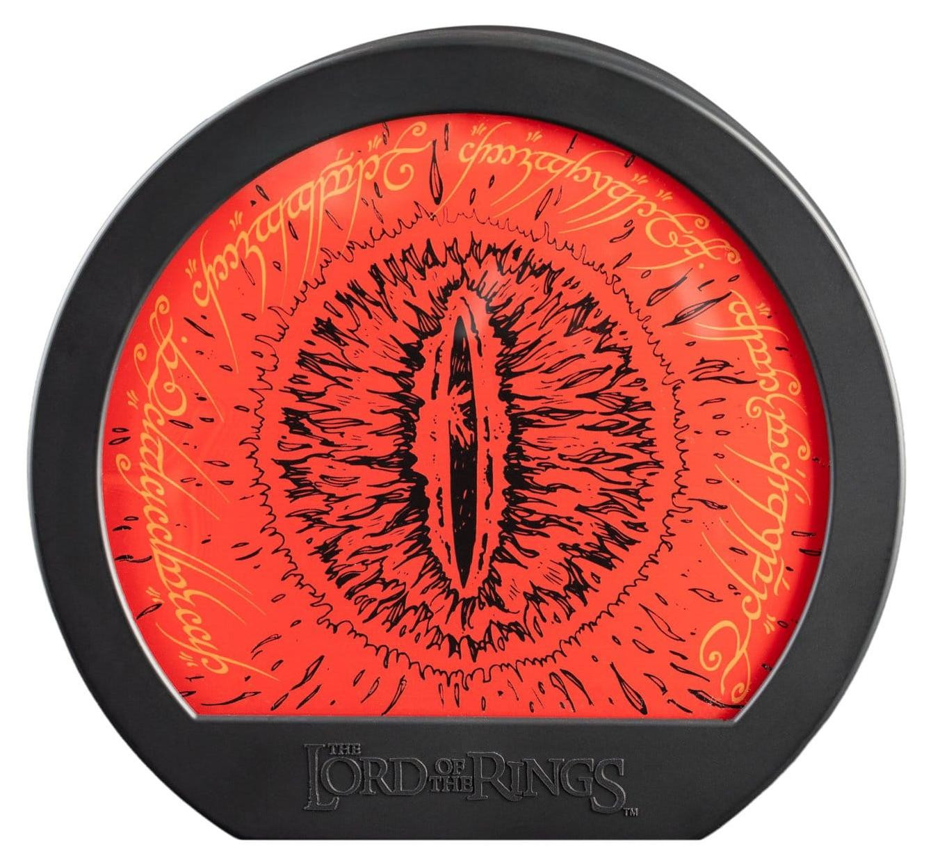 Grupo Erik De Heer der Ringe Sauron oog LED tafellamp met USB-aansluiting, 21 cm