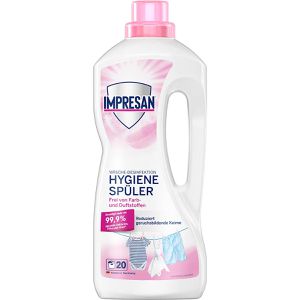 Impresan Hygienespüler Sensitiv, ohne Duft- und Farbstoffe, desinfizierend ab 20°C, für alle Textilien, 1,5 L, 20 WL