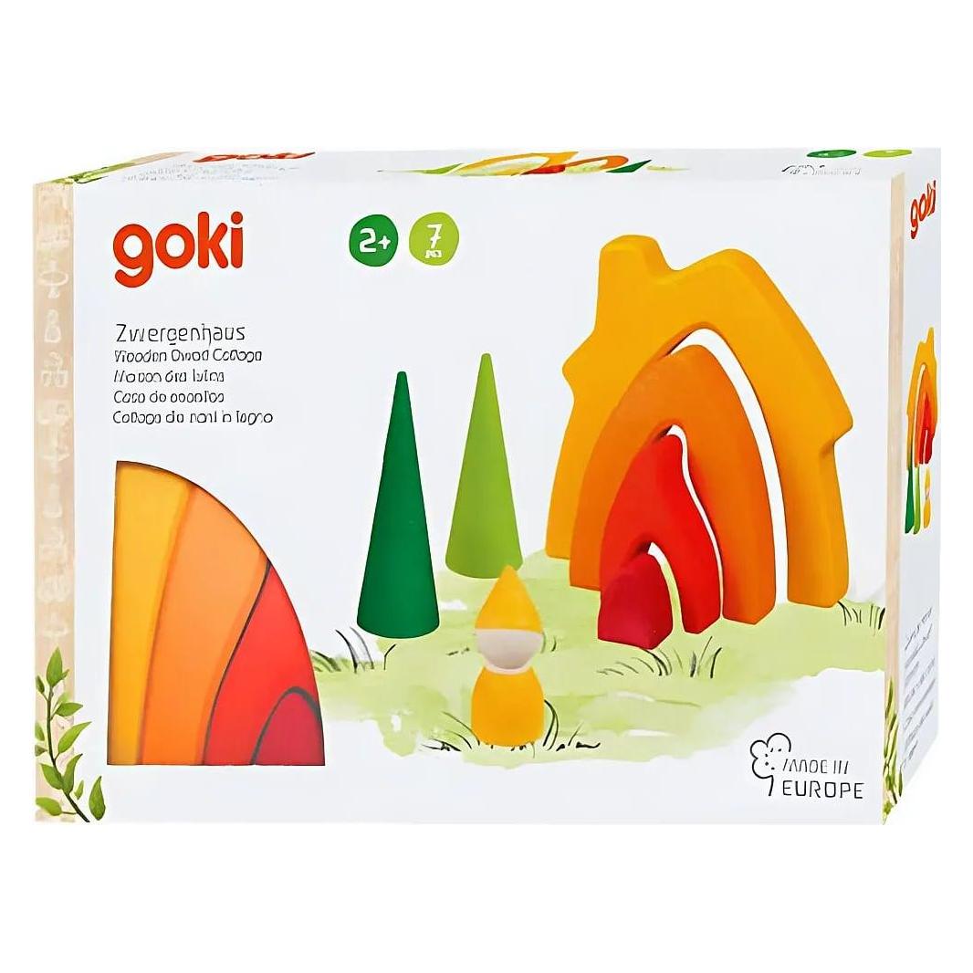 Goki Stapelspielzeug Zwergenhaus (58427)