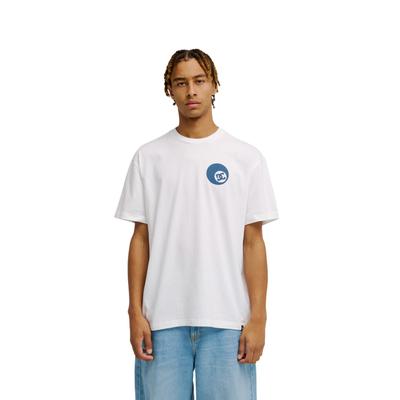 T-Shirt DC SHOES "DC Pool Table", Herren, Gr. L, weiß, Obermaterial: 75% Baumwolle, 25% Baumwolle., Shirts T-Shirt