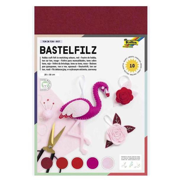 Folia Bastelfilz Ton in Ton (30 x 20 cm) (520492)