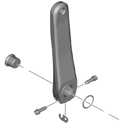 SHIMANO Kurbelarm links FC-R7100 165 mm
